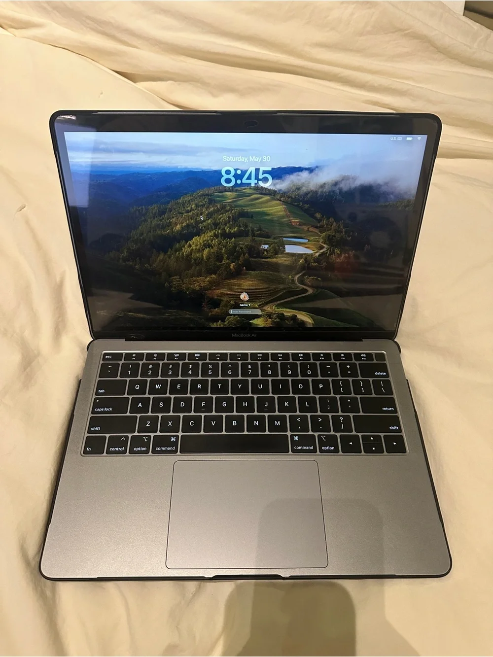 Apple Black MacBook with Touch ID